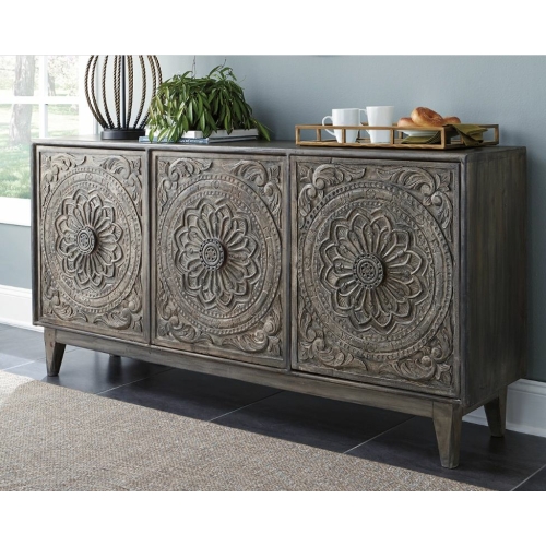 Accent Cabinet Dark Brown - A-A4000028
