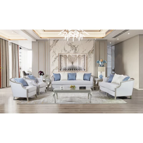 Sofa Set Classic 7 Seater with Table Set NC812N