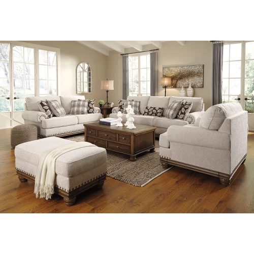 Sofa Set Beige 6 Seater A-15104
