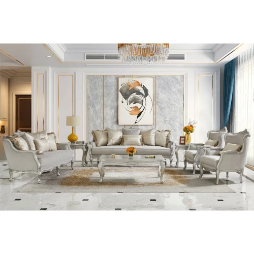 Sofa Set Classic 7 Seater with Table Set RG-AT20951