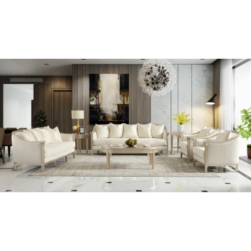 Sofa Set Classic 7 Seater with Table Set NC798