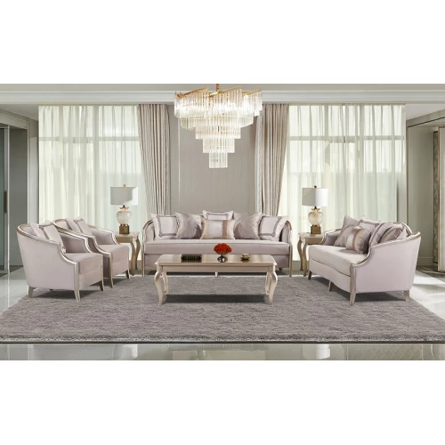 Sofa Set Classic 7 Seater with Table Set NC812
