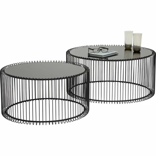 Coffee Table Wire Black - 79577