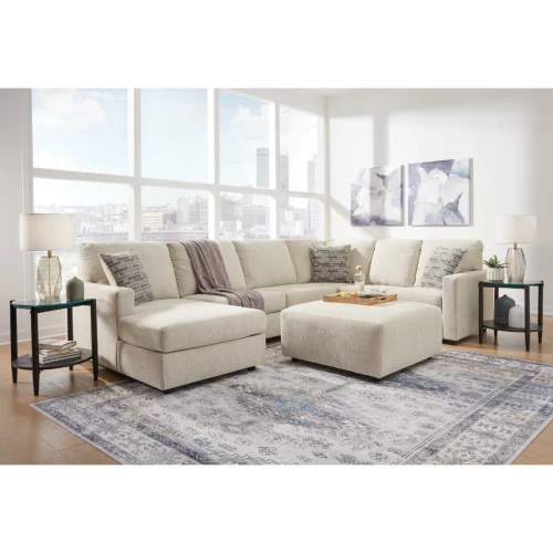 Corner Set Beige 6 Seater A-29004
