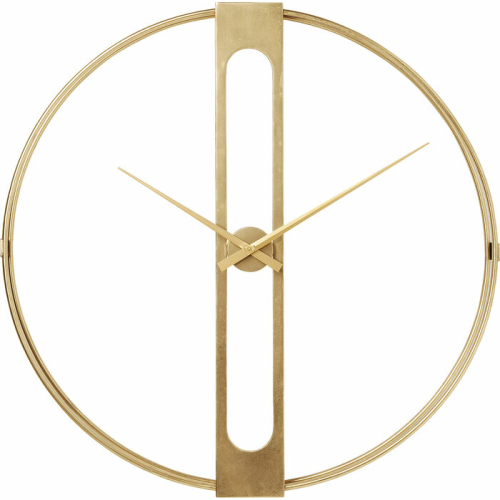 Wall Clock Clip Gold 107cm - 60974