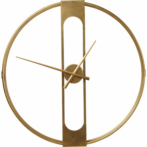 Wall Clock Clip Gold 60cm - 61478