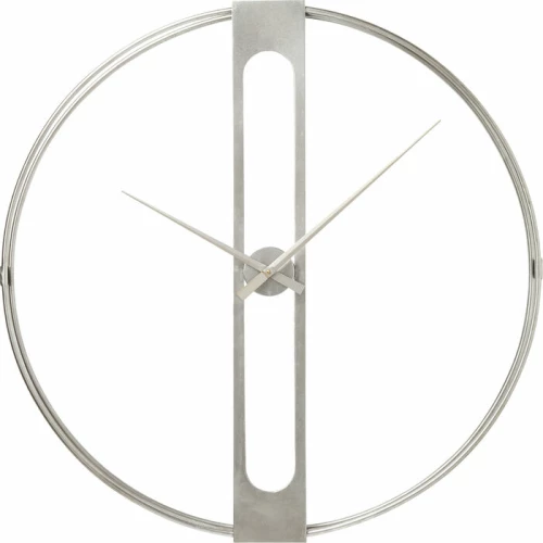 Wall Clock Clip Silver 60cm - 61479