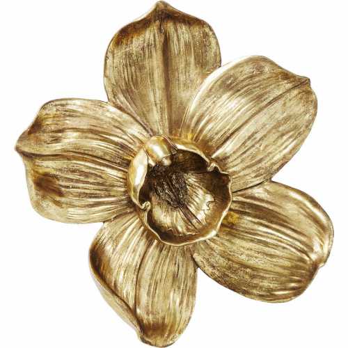Wall Decoration Orchid Gold 44cm - 69283