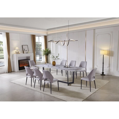 Dining Table with 8 Chairs DWT05D39