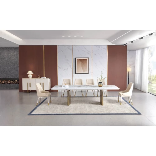 Dining Table with 10 Chairs DW-T47/D-W57