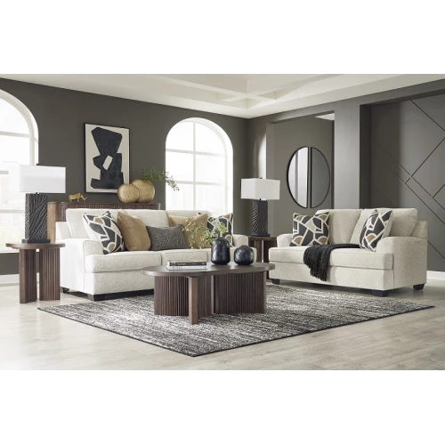 Sofa Set Beige 6 Seater A-44604