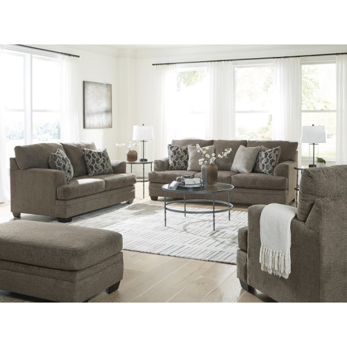 Sofa Set Brown 6 Seater A-59505