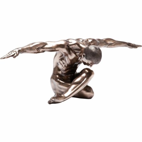 Alternative view of Deco Figurine Nude Man Bow 137cm - 35791