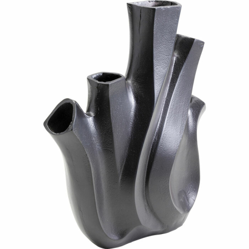 Vase Flame Black 29cm - 55216