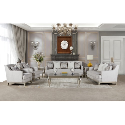 Sofa Set Classic 7 Seater with Table Set NC855A