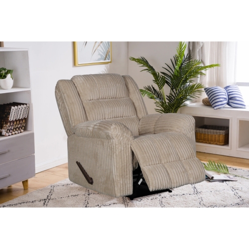Recliner Chair Beige - SF001JYC87-3