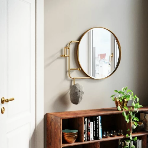 Coat Rack Tristan Mirror 65cm - 86904