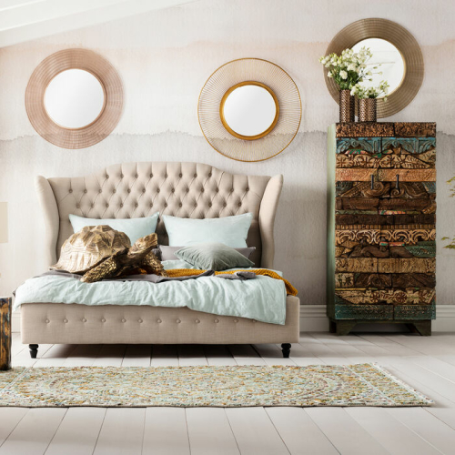 Mirror Sun Storm Gold 93cm - 82063