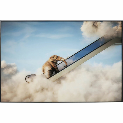 Framed Picture Elephant In The Sky 150 - 55421