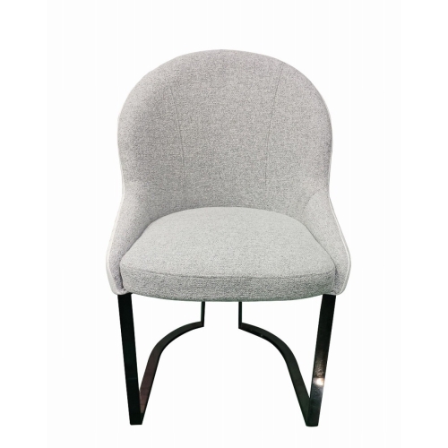 Dining Chair Grey - B2536A (KFB20190603-7) - Stainless Steel