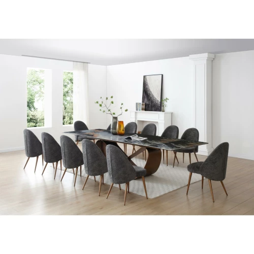 Dining Table with 12 Chairs DT9305CI - Extendable