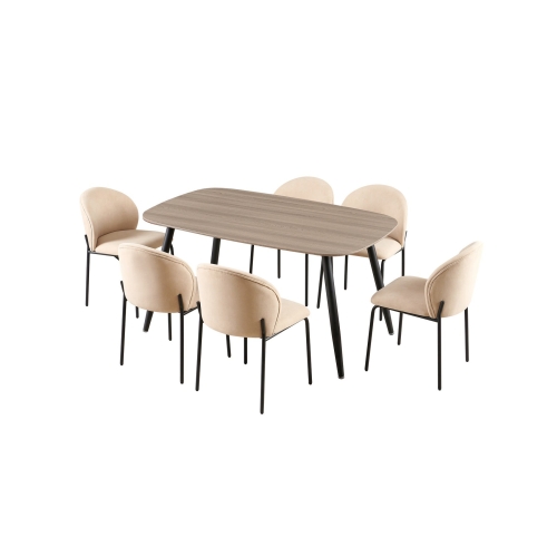 Dining Table with 6 Chairs M-181598