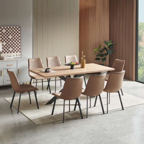 Dining Table with 8 Chairs M-181641-7F