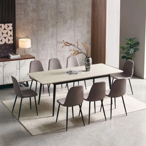 Dining Table with 8 Chairs M-181535 - Extendable
