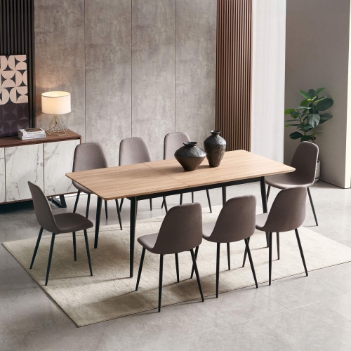 Dining Table with 8 Chairs M-181535 - Extendable