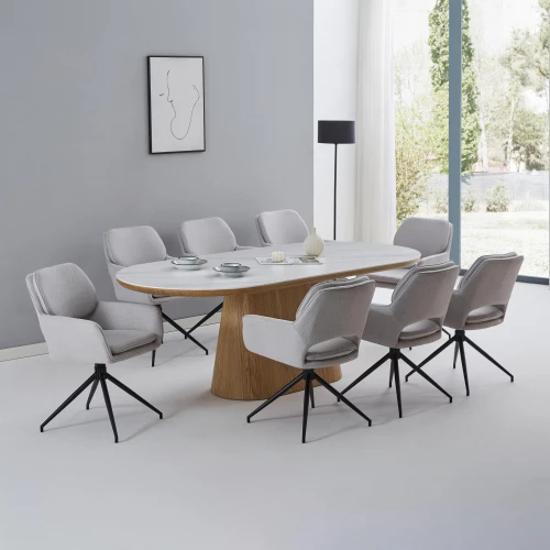 Dining Table with 8 Chairs TD2397TC2356