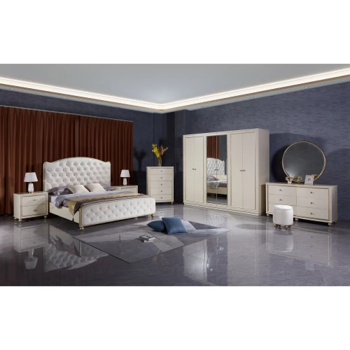Double Bedroom 7 Pieces with Wardrobe 1004M
