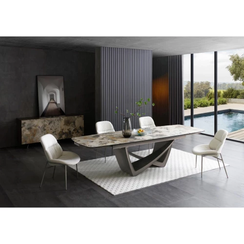 Dining Table with 10 Chairs MC-24007 - Extendable