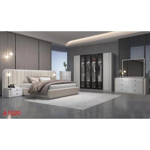Double Bedroom 7 Pieces with Wardrobe A1020
