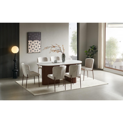 Dining Table with 6 Chairs M-181827