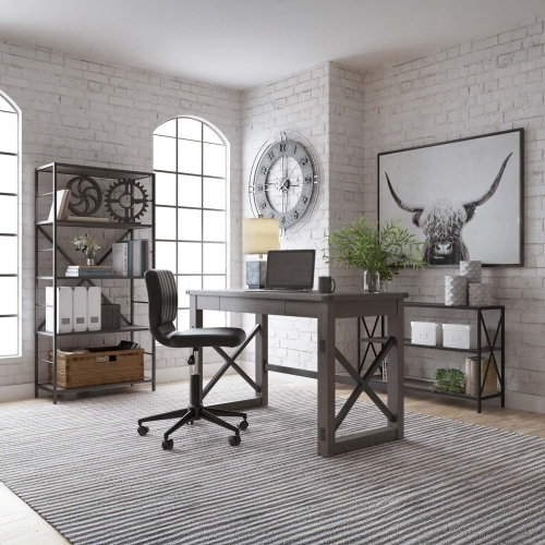 Office Desk Light Grey - H286