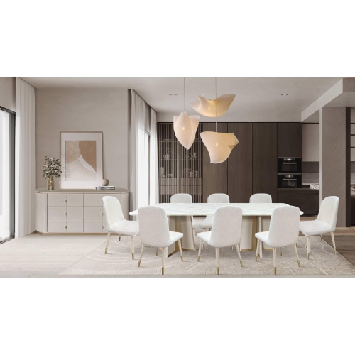 Dining Table with 8 Chairs YM-D4005