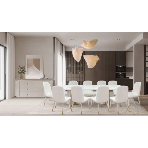 Dining Table with 10 Chairs YM-D4005