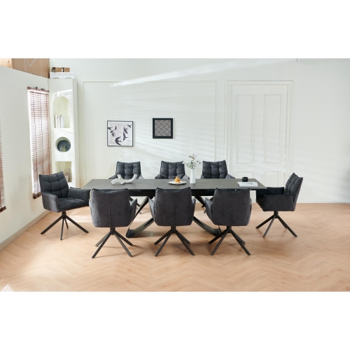 Dining Table/8 Chairs with 8 Chairs GSF24835 - Extendable