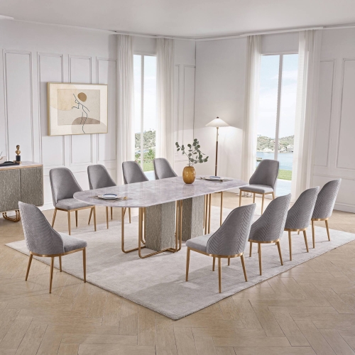 Dining Table with 10 Chairs DW-T58