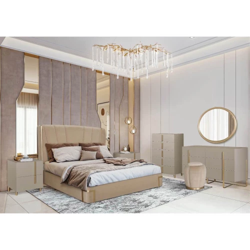 Double Bedroom 7 Pieces with Wardrobe G120