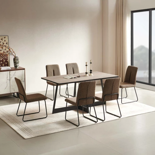 Dining Table with 6 Chairs M-181982DS