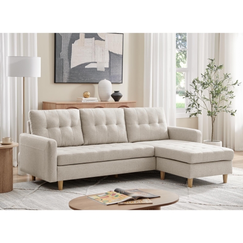 Reversible Left/Right Corner Sofa Beige . M-110222BF-CB-03