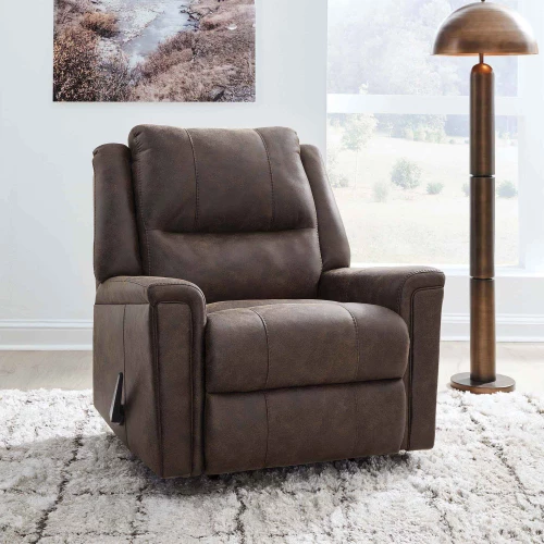 Rocker Recliner Walnut - A-53004