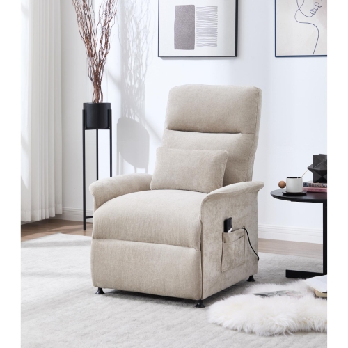 Electric Recliner Light Brown - M-110237BA