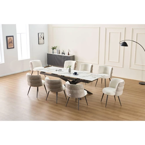 Dining Table/8 Chairs with 8 Chairs GSF25268 - Extendable