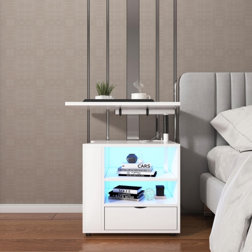 Functional Night Stand - SN004-W-AU-3