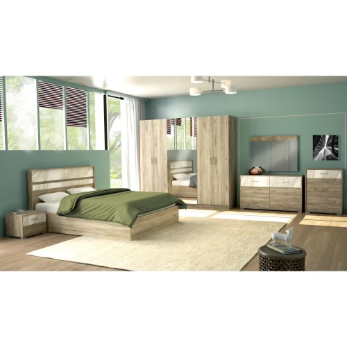 Double Bedroom 6 Pieces without Wardrobe ALP09