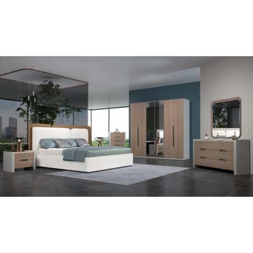 Double Bedroom 7 Pieces with Wardrobe A1060