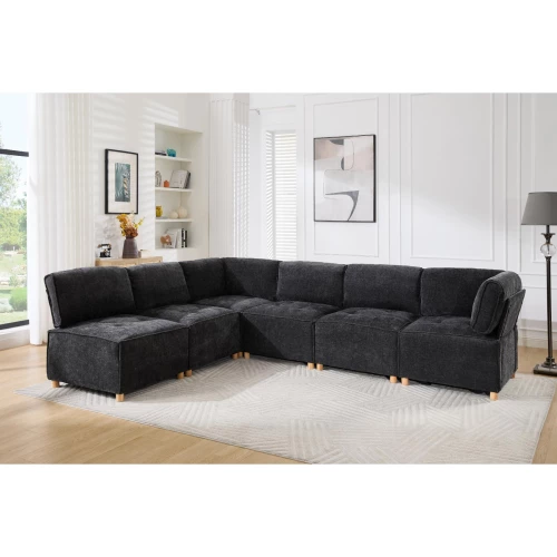 Corner Set Dark Grey 10 Seater M-110257BF-YN-15