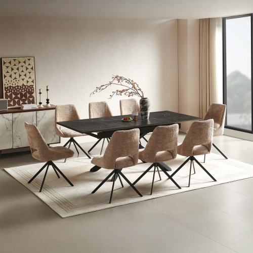 Dining Table/8 Chairs with 8 Chairs M-181988DS - Extendable